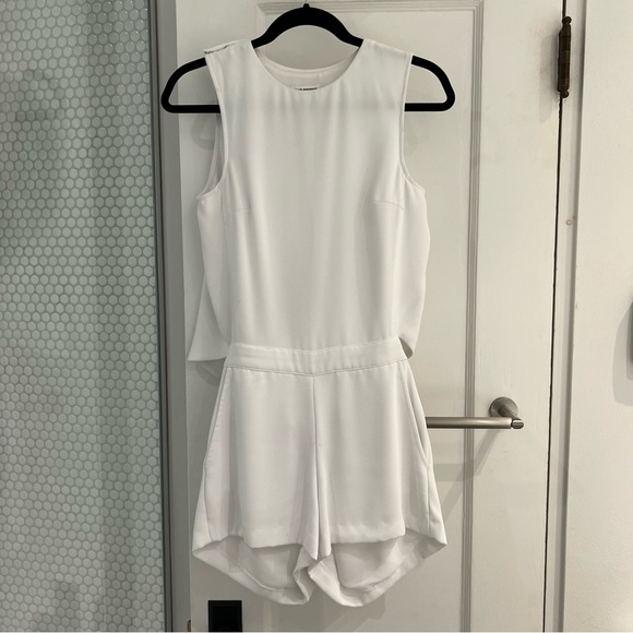 Club Monaco Pants - Club Monaco White Romper